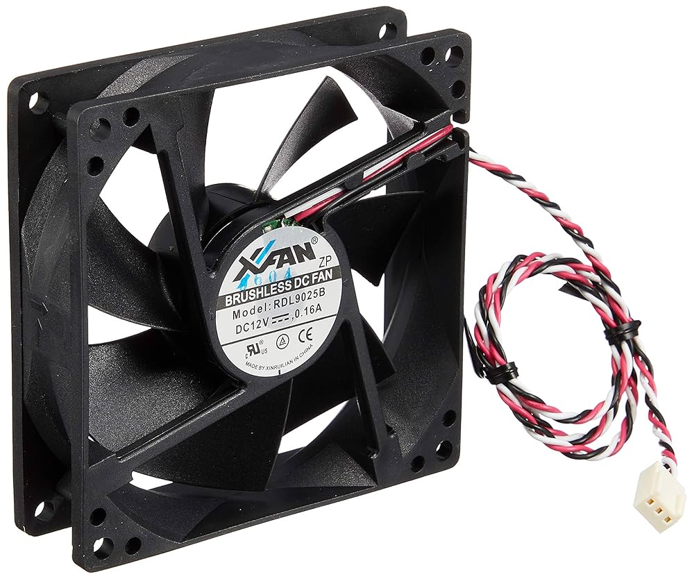 Amazon | X-FAN 90mmファン RDL9025B(20NMB) | X-FAN | ケース
